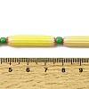 Handmade Lampwork Chevron Beads LAMP-Z019-01-07-3