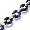 Transparent Acrylic Handmade Cable Chain AJEW-JB00547-03-1