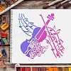 Plastic Reusable Drawing Painting Stencils Templates DIY-WH0172-186-6