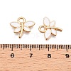 Alloy Enamel Charms X-ENAM-T021-18-4
