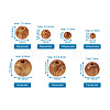Unfinished Natural Wood Beads WOOD-TA0002-41-LF-8