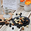 Gorgecraft 200Pcs 4 Colors Natural Unfinished Wood Beads WOOD-GF0001-92-4