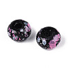 3/0 Baking Paint Glass Beads GLAA-G118-02G-2
