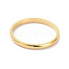 2mm Polished Plain Dome Finger Ring for Girl Women RJEW-C012-05D-G-2