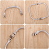 Zinc Alloy Tube Bag Flex Frames DIY-WH0581-47A-5