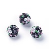 Handmade Bumpy Lampwork Beads LAMP-E021-07H-2
