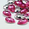Imitation Taiwan Acrylic Rhinestone Cabochons GACR-A017-10x14mm-M-2