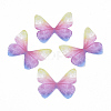 Polyester Fabric Wings Crafts Decoration X-FIND-S322-008B-01-1
