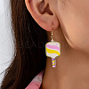 Acrylic Dangle Earrings FS-WGED1FD-01-2
