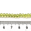 Transparent Baking Paint Glass Beads Strands DGLA-A034-T4mm-D05-4