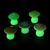 Luminous Resin Mushroom Ornament RESI-F045-12B-2