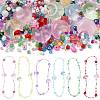 Mixed Styles Glass Beads Strands EGLA-FS0002-63B-2