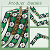 Ethnic Style Embroidery Polyester Ribbons OCOR-WH0070-10F-03-4