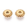 304 Stainless Steel Disc Beads STAS-P319-14B-G-2