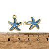 304 Stainless Steel Enamel Pendants X1-STAS-L299-19G-05-3