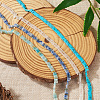 Natural Blue Spot Jasper Multi Strand Links G-TAC0005-04A-10