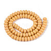 Electroplate Opaque Solid Color Glass Beads Strands GLAA-T025-4mm-18-2