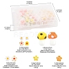 156Pcs 10 Styles Handmade Millefiori Glass Beads LAMP-FS0001-32-4