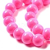 Painted Glass Bead Strands DGLA-S071-8mm-B8-4