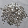 Zinc Alloy  Open Back Bezel Cabochons PALLOY-WH0072-82S-RS-1