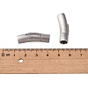 Tarnish Resistant Column 304 Stainless Steel Bayonet Necklace Clasps STAS-I013-6mm-B-3