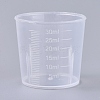 50ml Polypropylene(PP) Measuring Cup TOOL-WH0021-49-1
