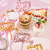 3 Sets 3 Colors Acrylic Cake Toppers Decorations DIY-SP0003-28-3