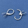 Ion Plating(IP)  304 Stainless Steel Leverback Earring Findings STAS-U025-01S-01-2