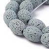 Natural Lava Rock Beads Strands G-F671-03A-13-3