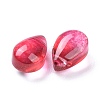 Transparent Glass Charms X-GGLA-M004-05B-4