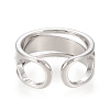 304 Stainless Steel Cuff Rings RJEW-H129-02P-3