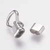 304 Stainless Steel Hook Clasps X-STAS-F122-27P-2