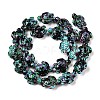 Synthetic Turquoise Dyed Beads Strands G-P507-05A-2-3