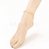 Star Charm Anklets AJEW-AN00312-5