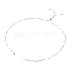 Adjustable 304 Stainless Steel Slider Necklaces NJEW-CJ0001-01P-3