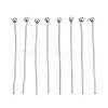 304 Stainless Steel Head Pins STAS-T065-30mm-20P-1