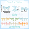 50Pcs Opaque Acrylic Beads SACR-SC0001-30-2