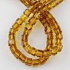 Glass Bead Strands GLAA-R041-6x6mm-12-2