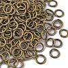 Brass Round Open Jump Rings for Jewelry DIY X-JRC7MM-AB-2