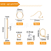 DIY Vertical Bar Pendant Earrings Making Kit DIY-BC0004-49-2