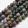 Natural Indian Agate Beads Strands X-G-D840-51-6mm-1