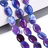 Dyed Natural White Jade Beads Strands G-N370-01A-03-1