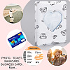 3 Inch PVC Mini Photo Album with Heart Window AJEW-WH0324-86B-5