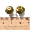 Vintage Style Glazed Ceramic Porcelain Beads PORC-H013-01-21-3