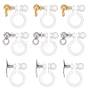 Unicraftale 304 Stainless Steel Clip-on Earring Component STAS-UN0014-69-1