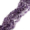 Natural Amethyst Beads Strands G-F465-51-1