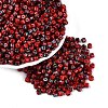 Opaque Picasso Glass Beads SEED-Q039-05A-A06-1