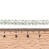 Electroplate Glass Beads Strands GLAA-Q105-03-03-4