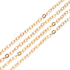 3.28 Feet Brass Cable Chains X-CHC-T008-06B-KC-1