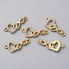 Alloy Crystal Rhinestone Connector Charms RB-WH0001-06E-1